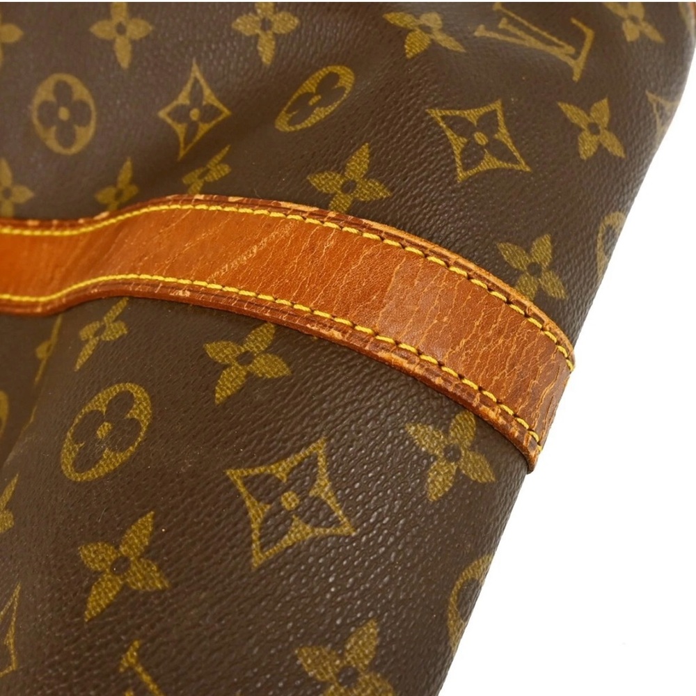 Louis Vuitton Monogram Keepall Bandouliere 60 with Vachetta Leather - Picture 9 of 9